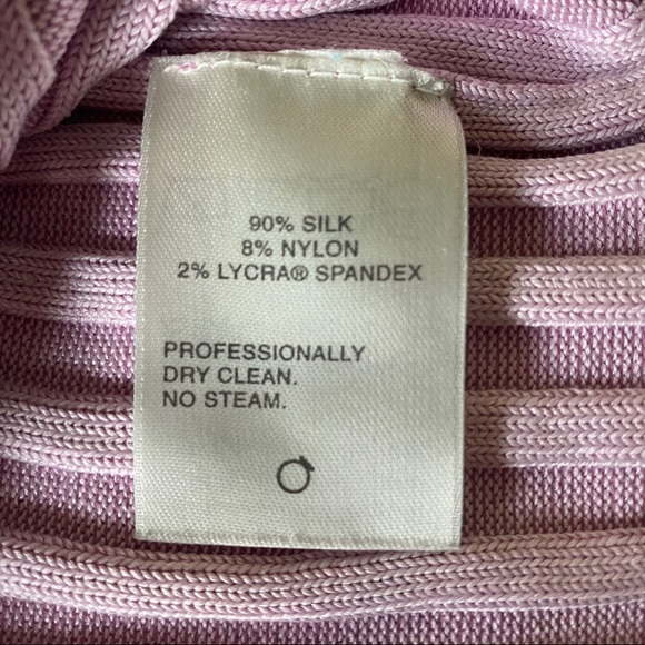 Lilac ribbed turtle neck - Picture 3 of 4